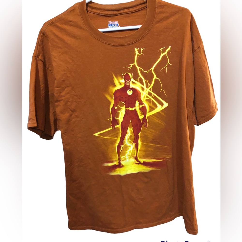 The Flash III T-Shirt by Michael Turner Hanes Beefy Tee XL 46-48